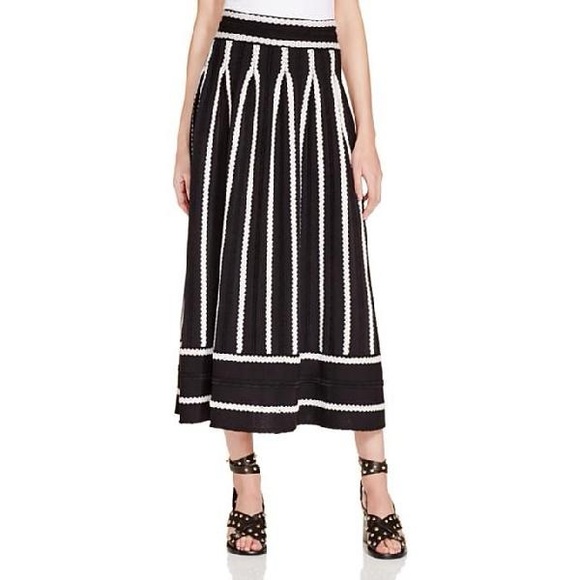 Maje Jamais Jaquard Knit Skirt. - Picture 7 of 8